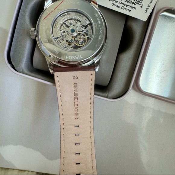 NWT Fossil Flynn Automatic Dial Watch for Men - Picture 5 of 10